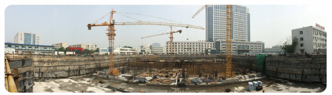 東營人民醫(yī)院樁錨支護(2012年)