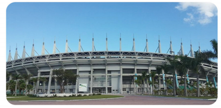 援建巴哈馬15000座體育場項目部分混凝土構件開裂脫落、鋼筋銹蝕情況檢測鑒定